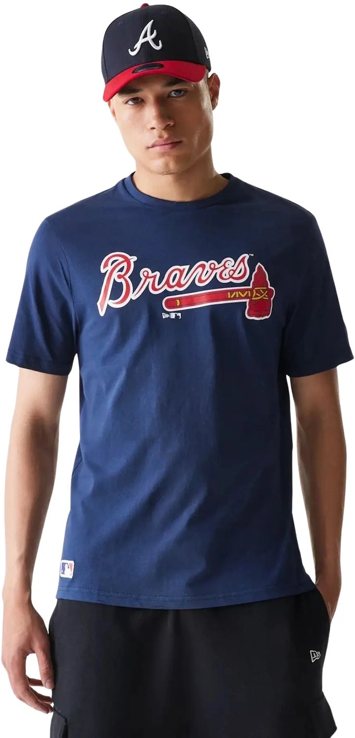 T-shirt Braves Nos MLB Regular Obsidiaanblauw