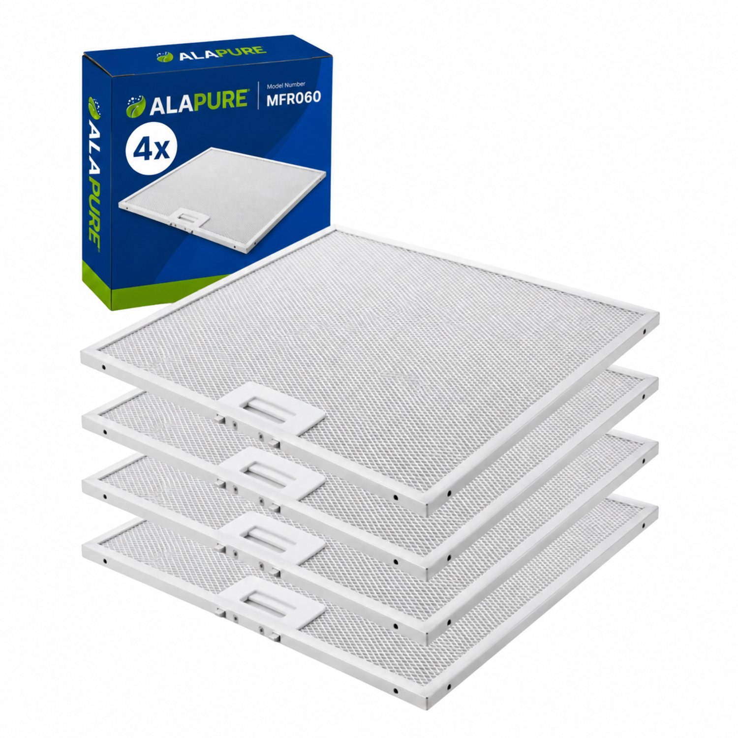 4x Metaalfilter voor Siemens 362381 / 00362381 320x330mm