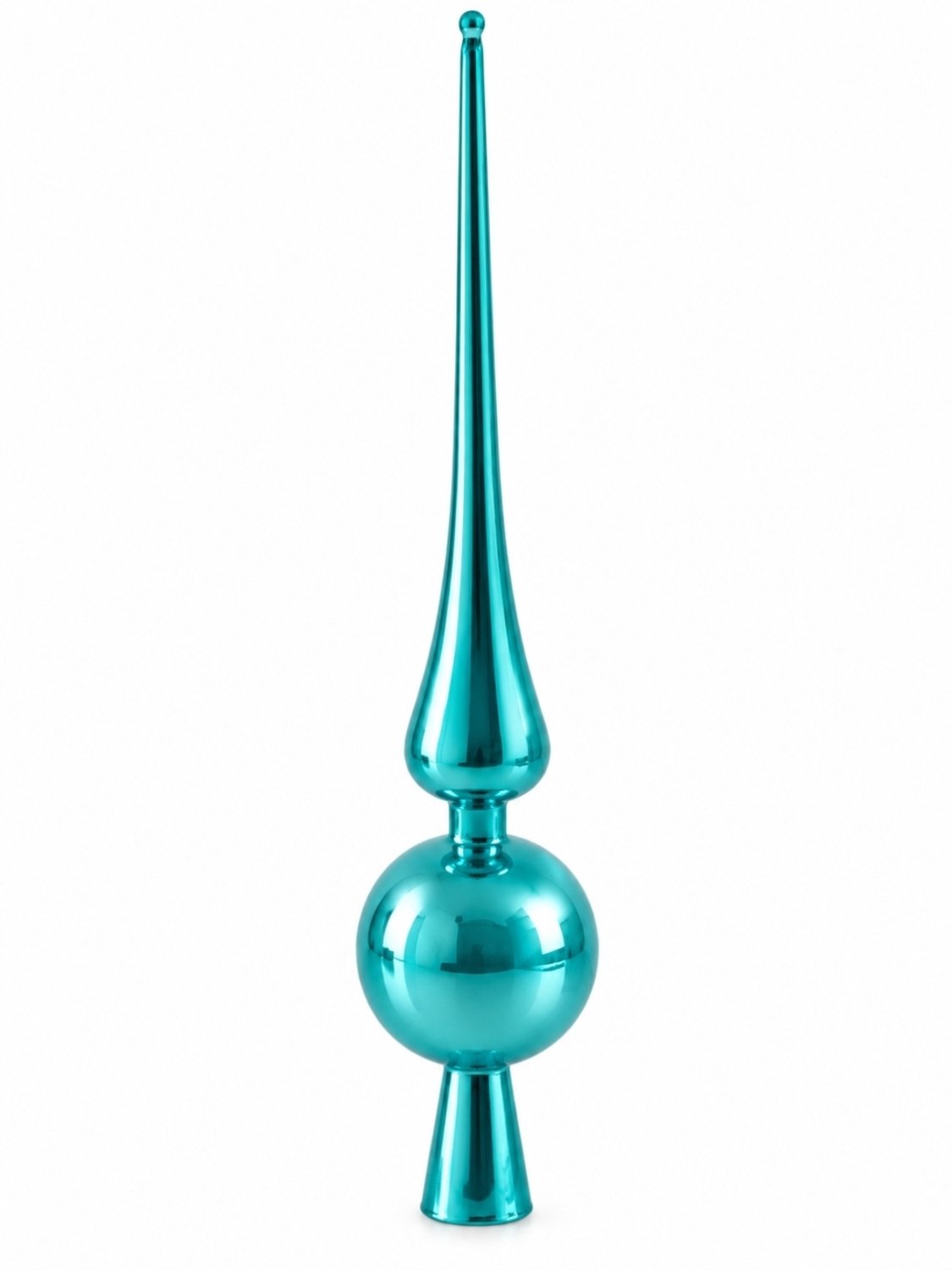 merkloos piek hoogte 19,5 cm blauw glans