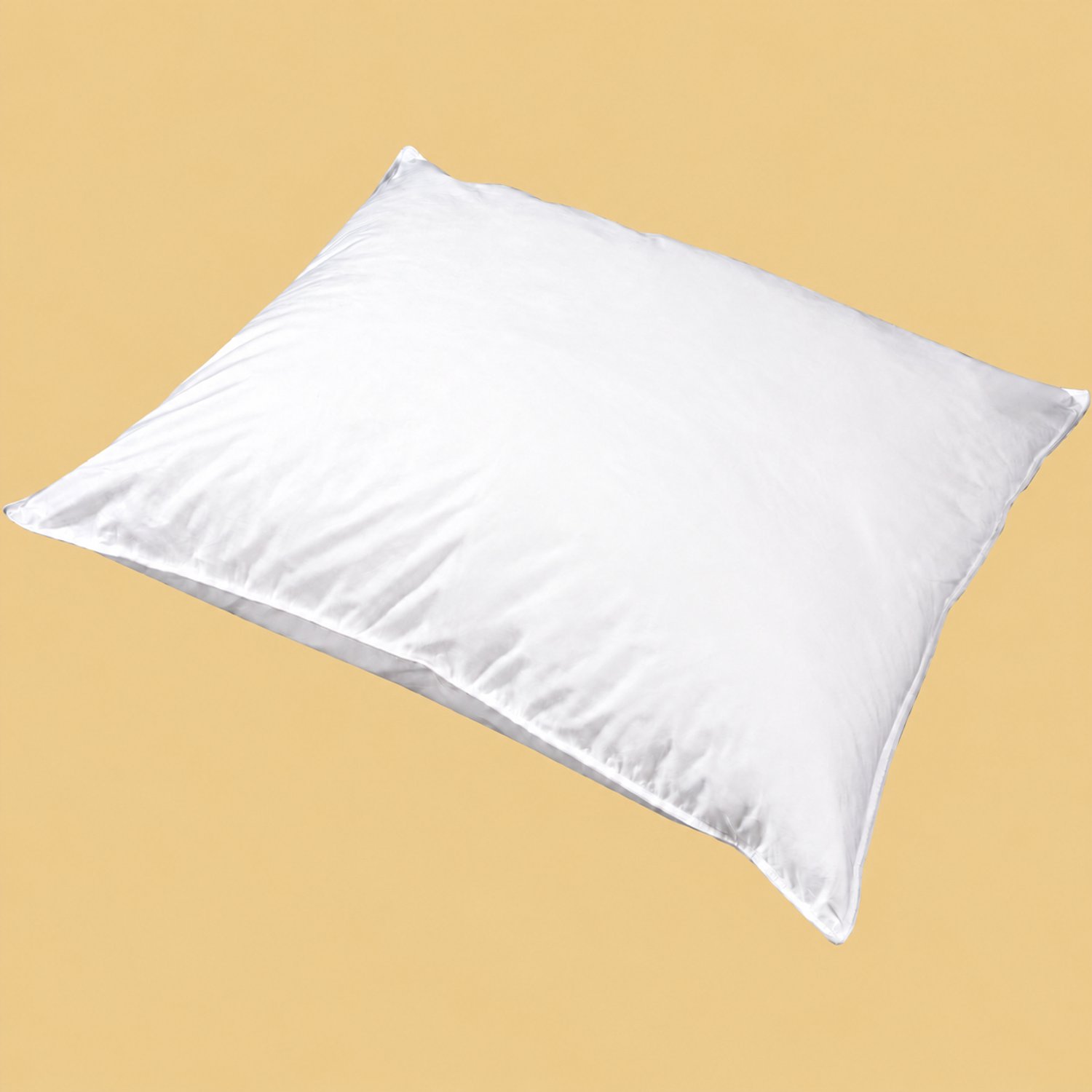 Queens hoofdkussen - GRS gerecyclede Fiberball vulling - 1000 gram - stevig - navulbaar - 60x70 cm wit