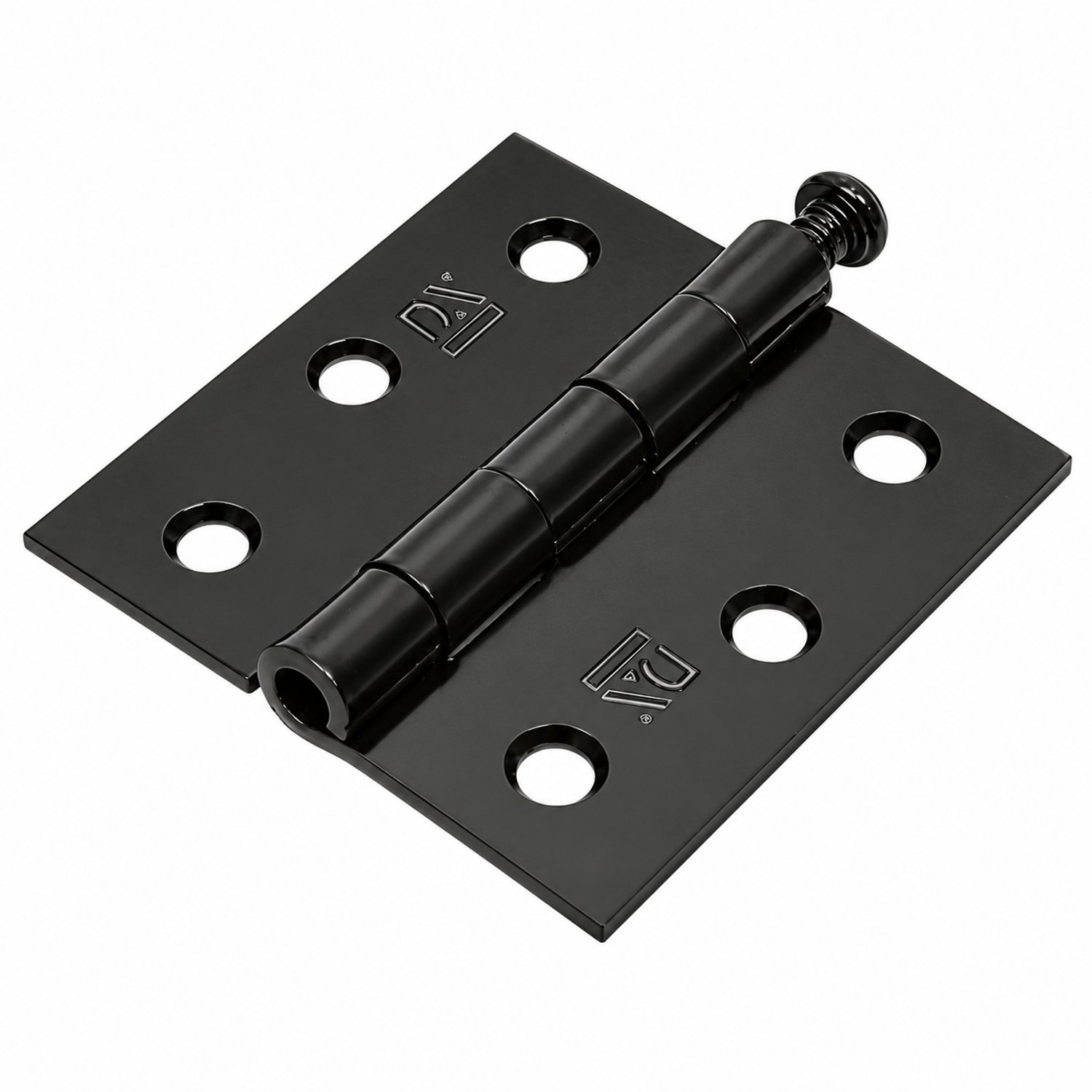 Dulimex Scharnier met losse pen | rechte hoeken 89x89 mm | Zwart