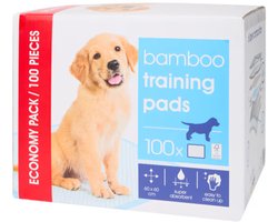 Puppy Training Pads - Dierentoilet - Zindelijkheidstraining - Puppy Pads - 100 Stuks - 60x60 cm - Maat L - Puppy Trainer - Hondentoilet - Trainingsmat