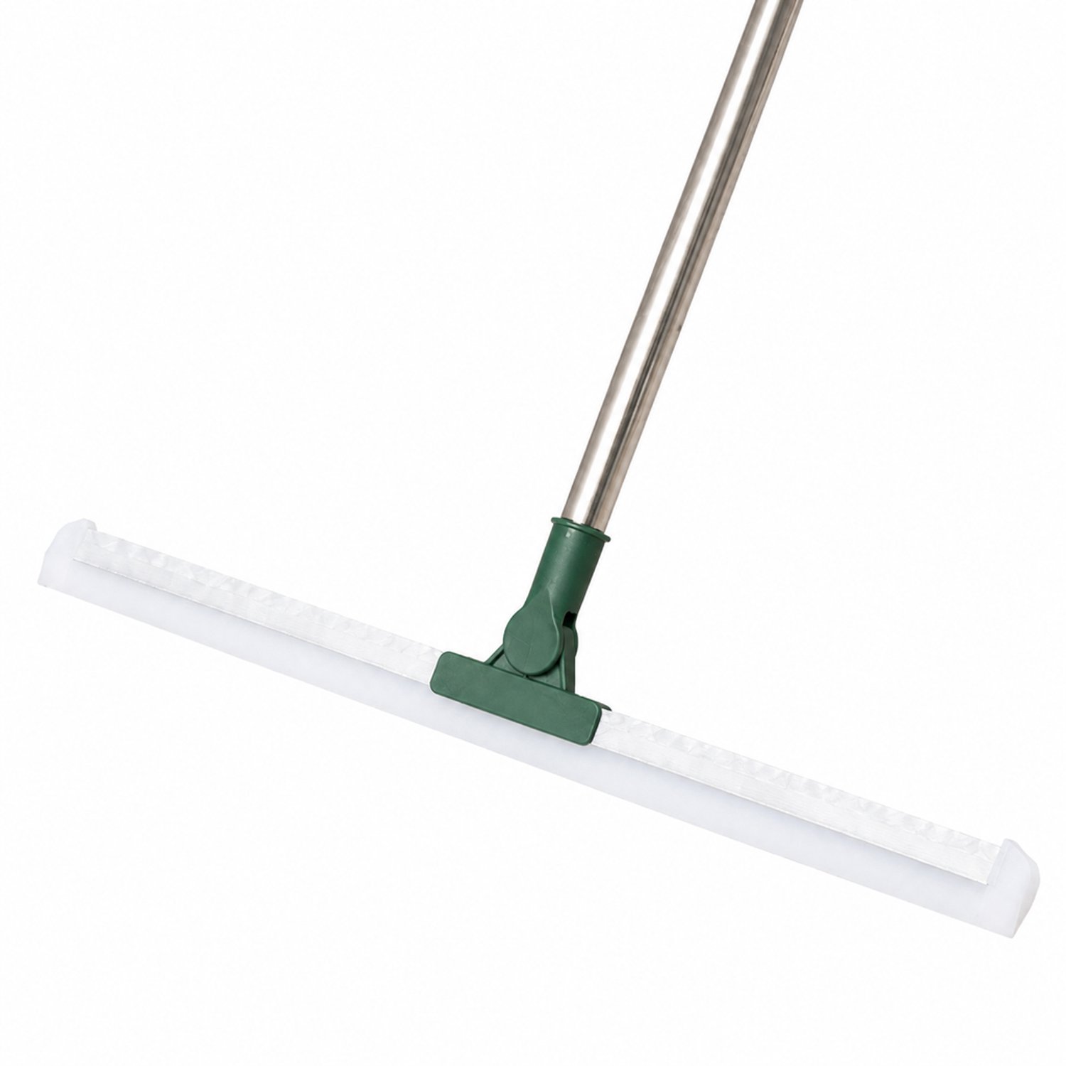 Vloertrekkers, set van 2, wisserbreedte 37 cm, uitschuifbare steel van 101 cm, voor water en haren in de badkamer