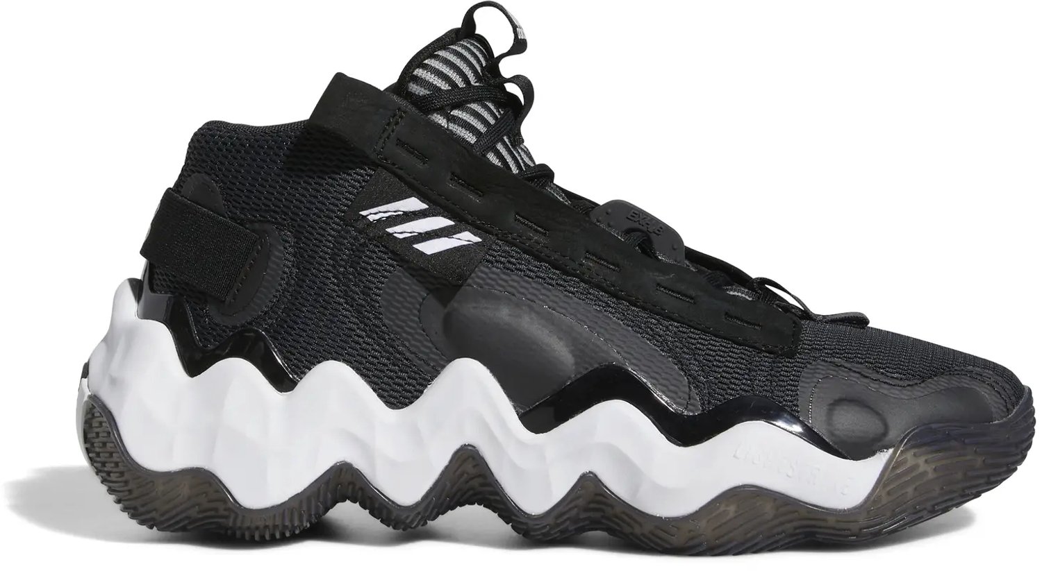 Basketbalschoenen voor dames adidas Exhibit B Candace Parker Koolstofgrijs