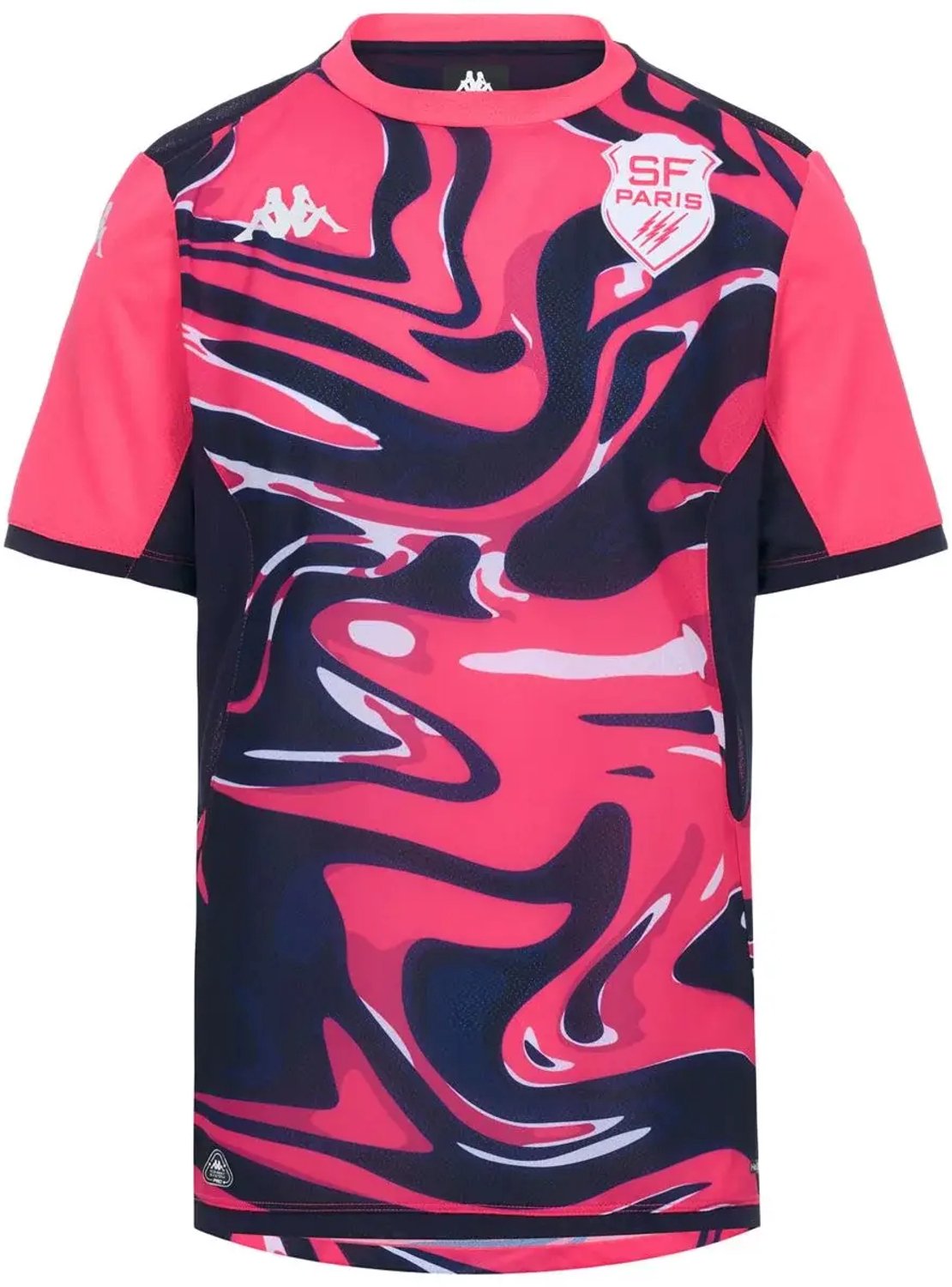 Maillot Prematch Stade Français Mokiba Pro 2 2026/27 Roze
