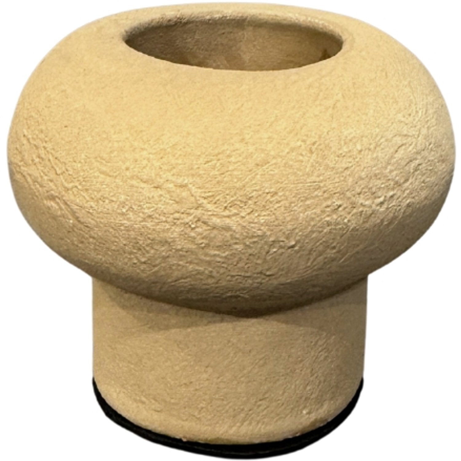 STILL Waxinelichthouder – Theelicht – Rond – Op voet - 8×8 cm – Butter