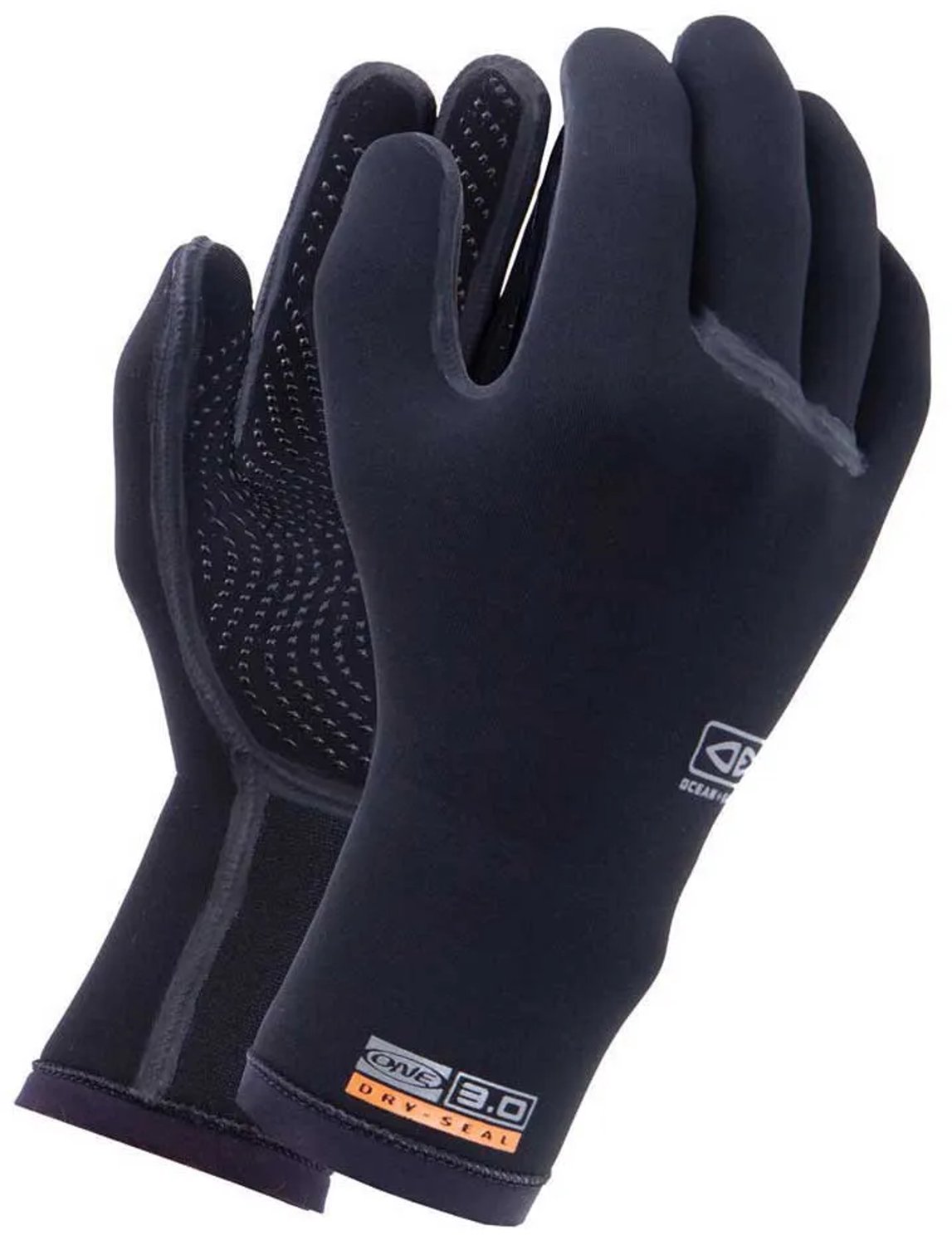 Ocean & Earth One Dry Seal Neoprene 3 Mm Handschoenen Zwart M