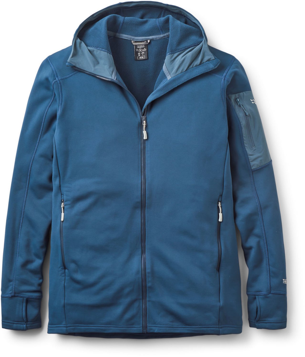 Rab Modulus Hoody – Outdoor Kleding Fleeces en Truien Fleece Blauw