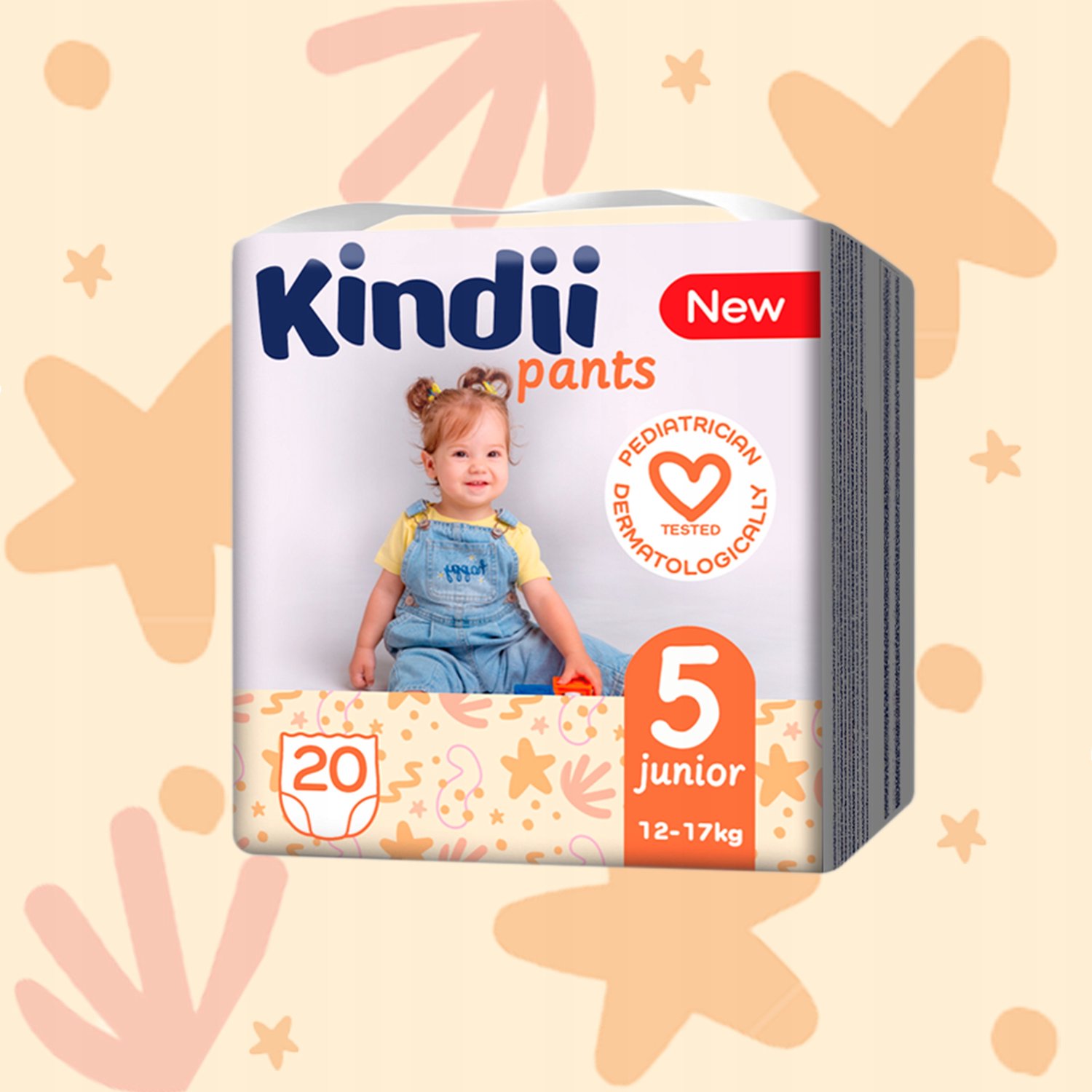 Kindii Junior luiers maat 5 | 60 stuks
