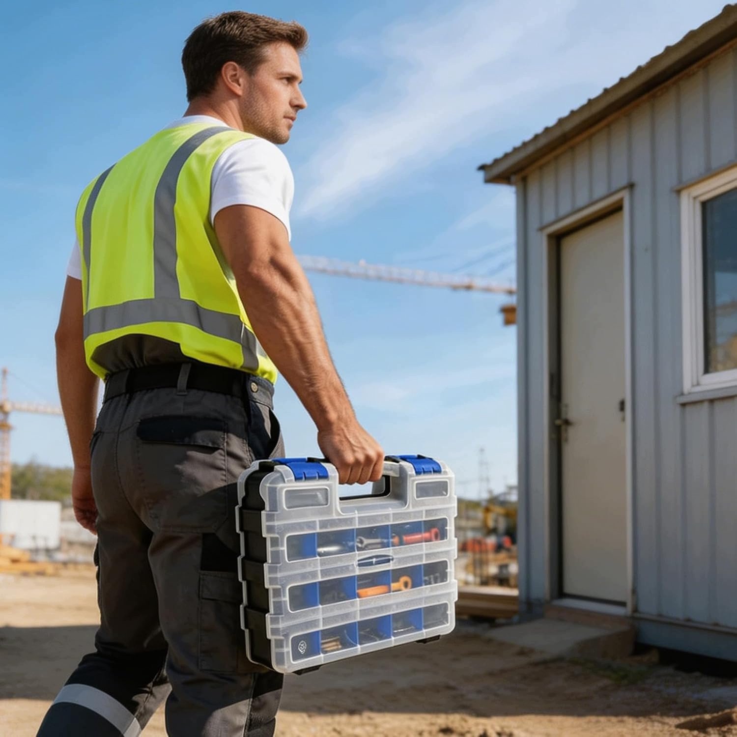 Grote Dubbelzijdige Organizer Box met 34 Vakken
