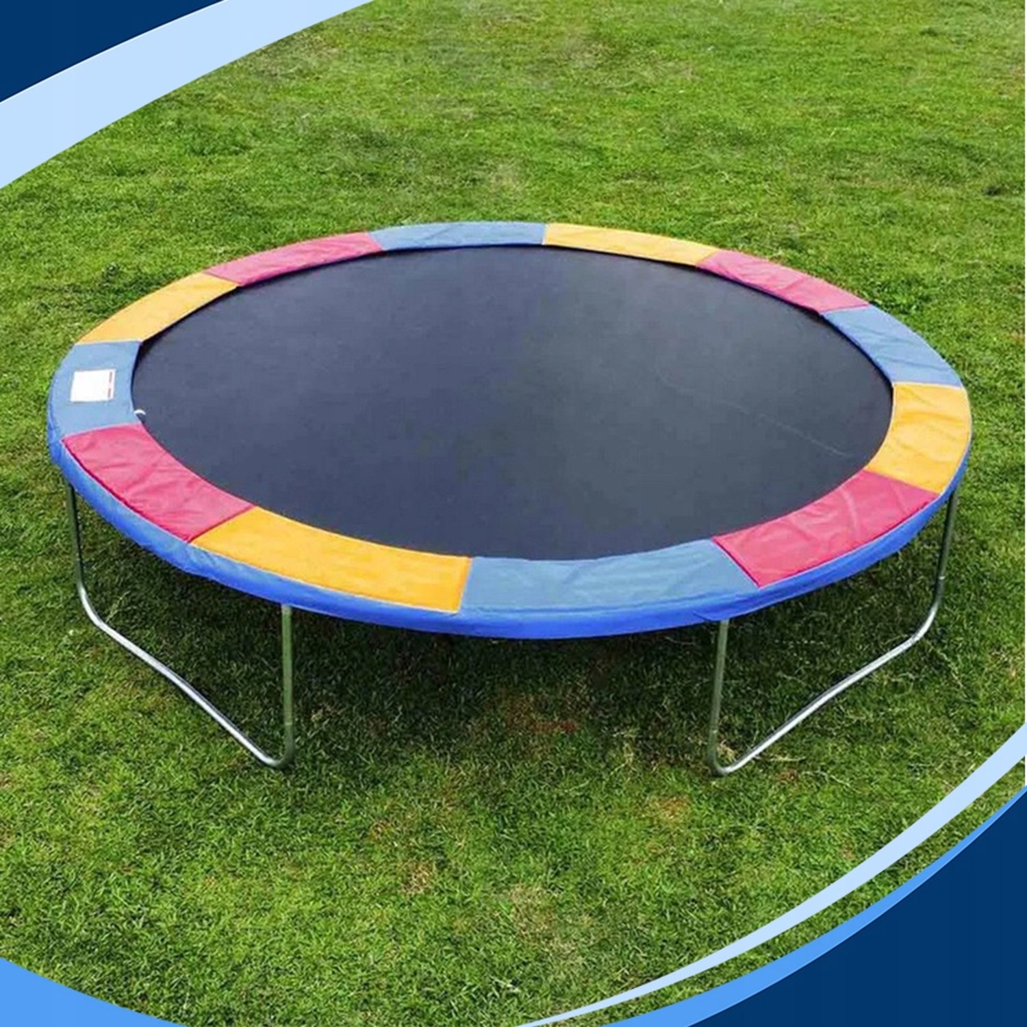 Trampoline Veiligheidsrand 10FT (305-312 cm) - Kleurrijk & Duurzaam