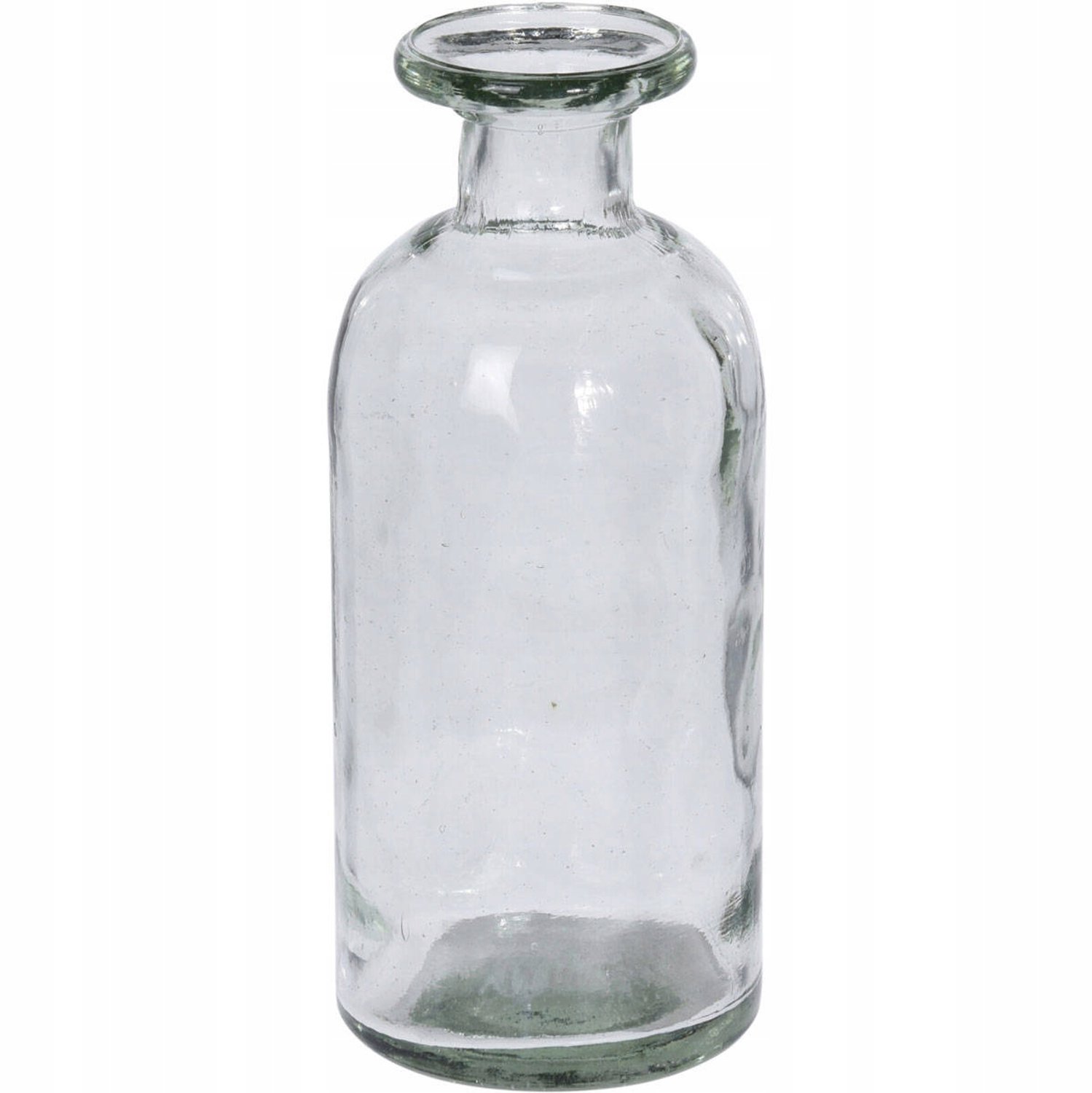 Home & Styling Collection Wazon Butelka z Recyklingu - 700ml, 20cm Hoogte, Glas Transparant
