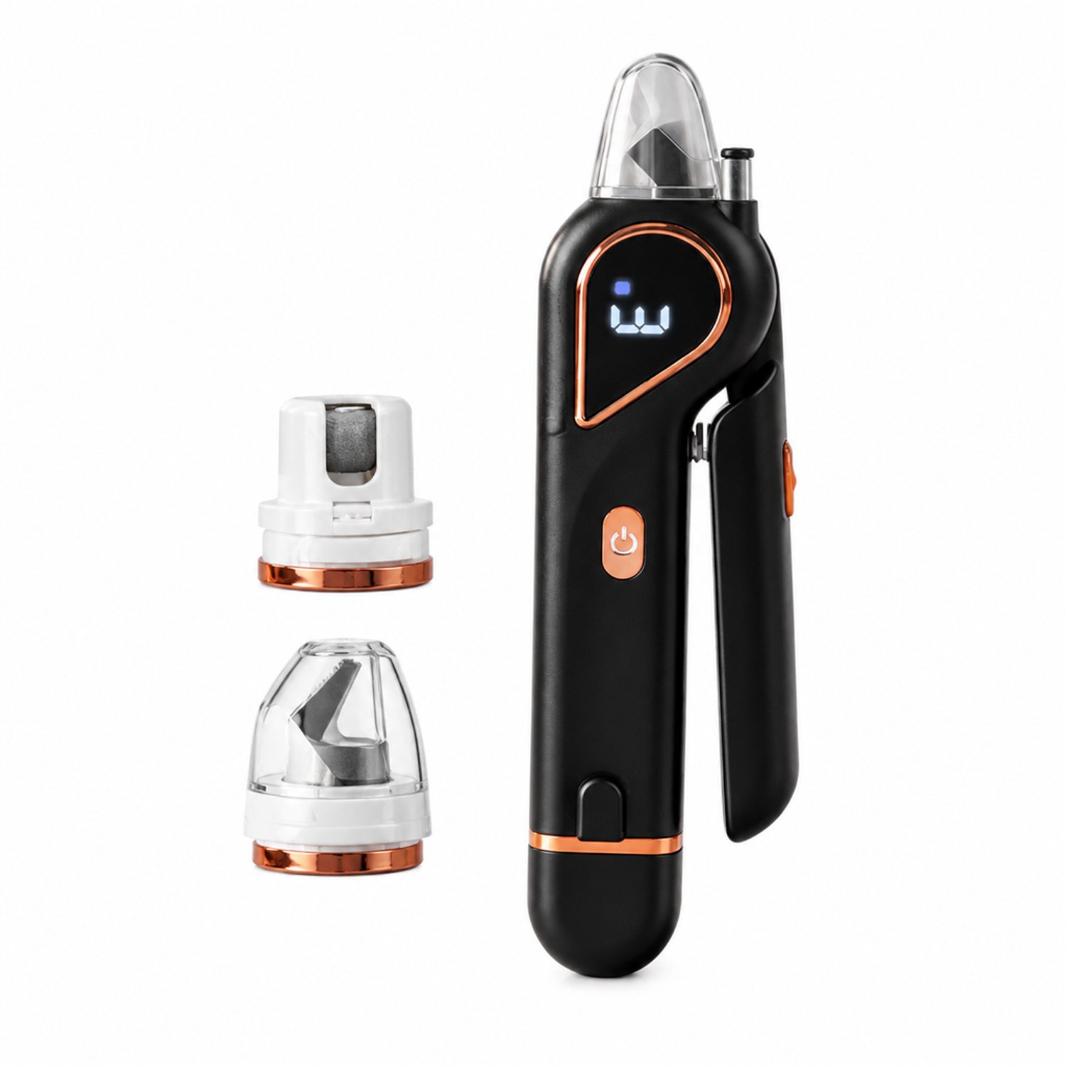 Elektrische nagelknipper voor huisdieren - 2-in-1 knippen en vijlen - voor katten en honden - zwart - verpakking 21,5 x 10,5 x 3,6 cm