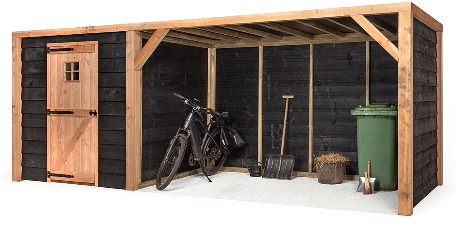 Voldux Volente Hidde Tuinberging | Douglas hout | Onderhoudsvrij | Afdak | Schuur |