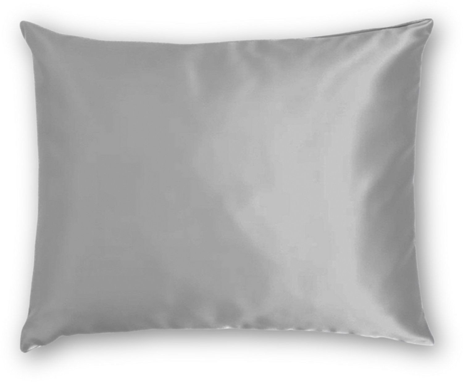 Silk Heaven Zijden kussensloop 60x70cm Licht Grijs Ritssluiting 19 Momme - Kussensloop set - Luxe Silk Kussensloop 100% moerbei zijde - Zijde kussensloop - Silk Heaven - 60x70cm / Ritssluiting Lichtgrijs