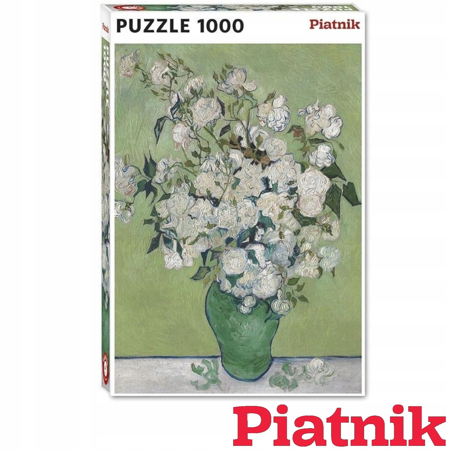 Piatnik Van Gogh Vaas met Rozen 1000 Stuk Puzzel