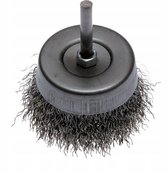 Stalen Schijfborstel 100mm met 6mm Schacht