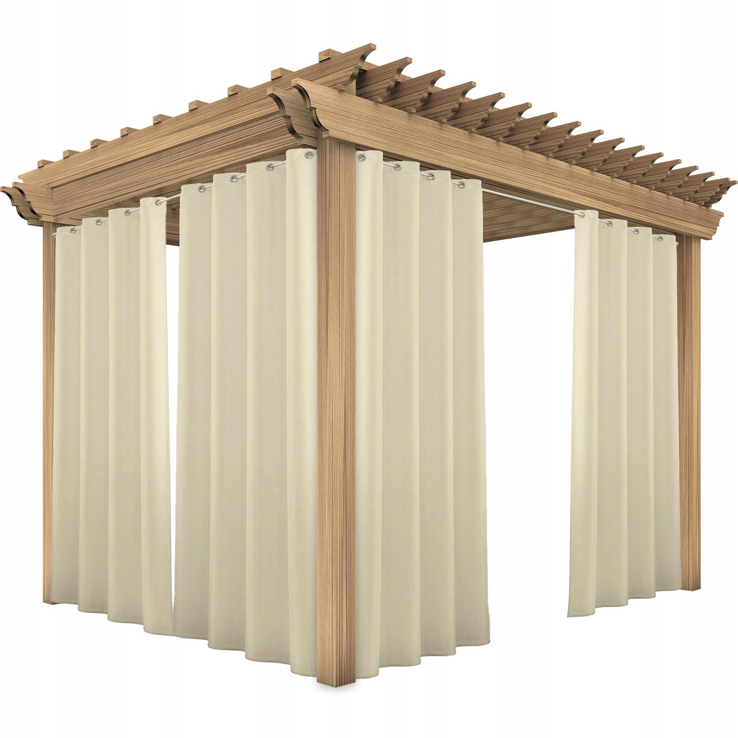 Waterdichte Tuindoek 155x240 cm - Gordijn voor Terras & Tuinhuis