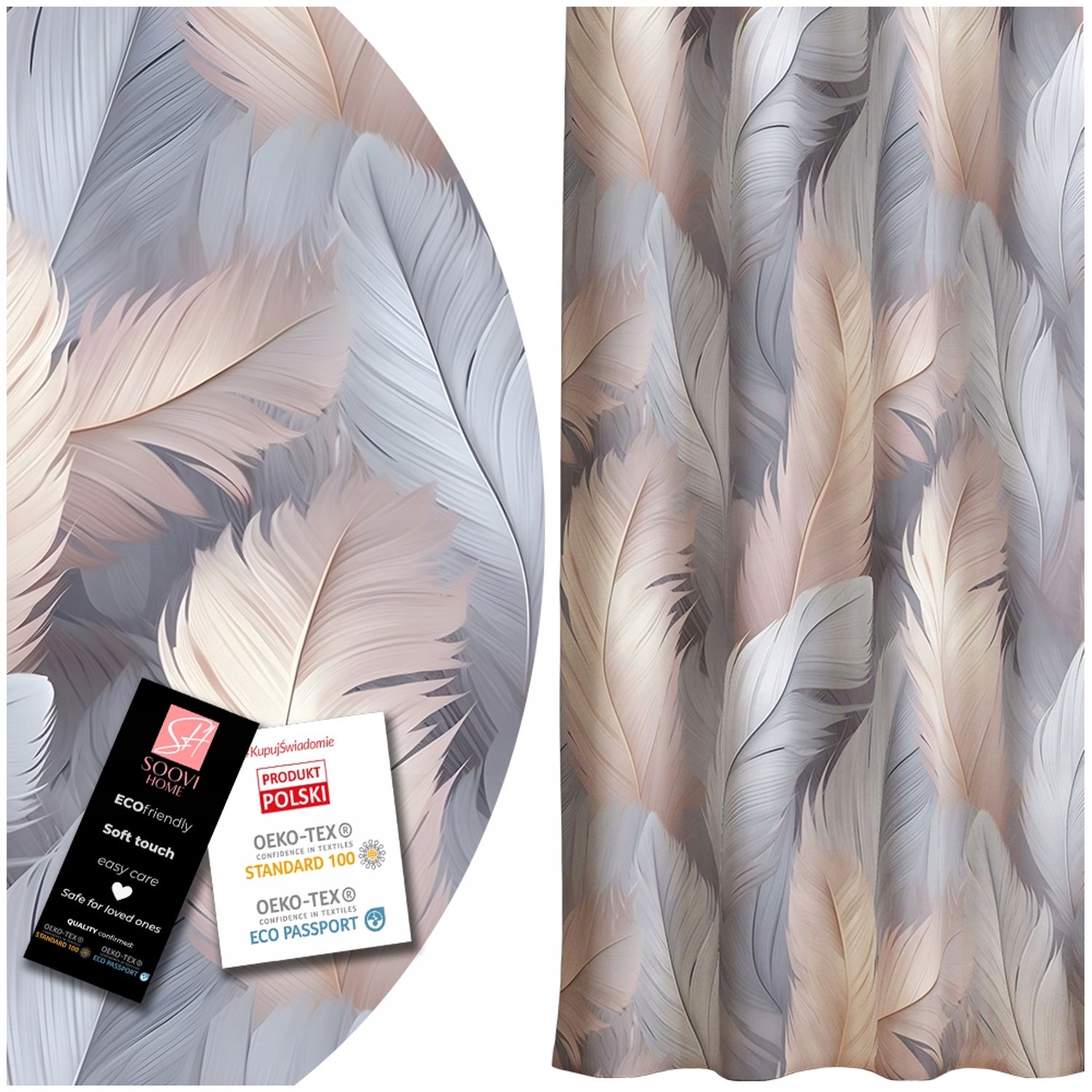 Kant-en-klaar Gordijn 140x270cm - Hoge Kwaliteit Polyester