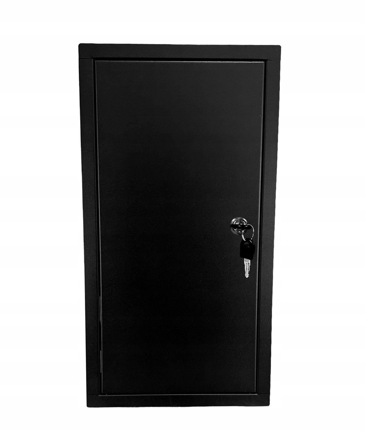 Zwarte Metalen Luik 30x50cm met Sleutel - Toegangsdeur