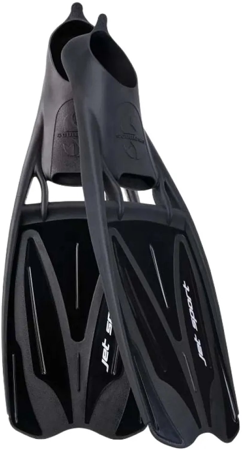Scubapro Jet Sport Full Foot Duikvinnen Zwart EU 47-49