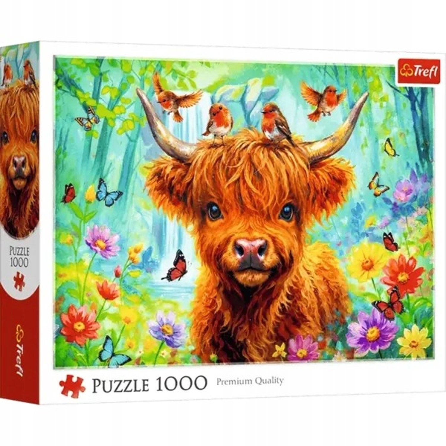 Puzzel 1000 Stukken Schotse Koe - Trefl