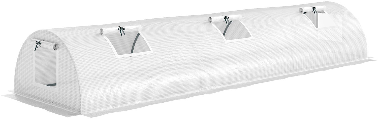 Sunona Foliekas - Met 4 ramen - 300 x 80 x 45 cm - Wit