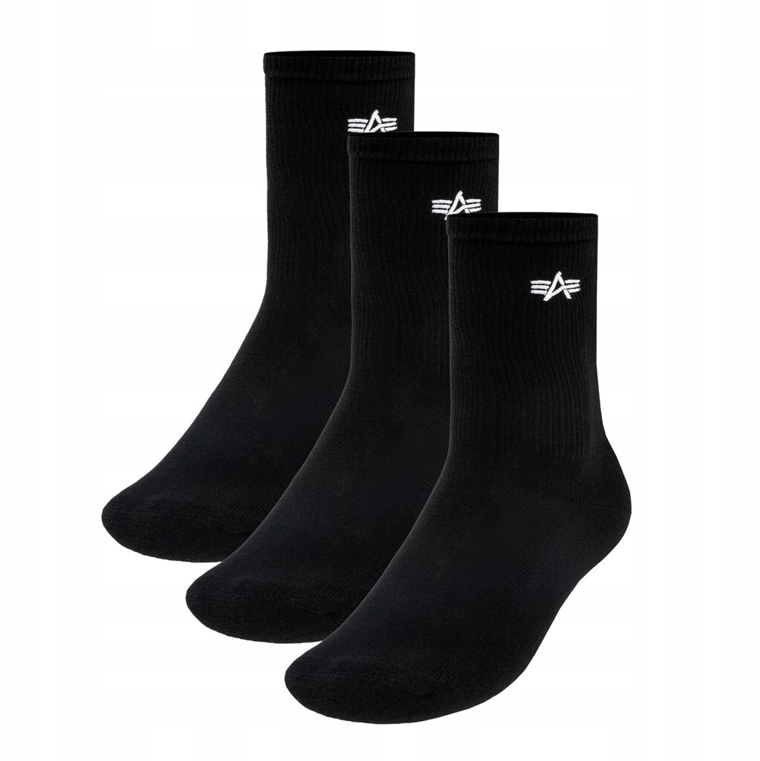 Alpha Industries Basic Sokken 3 Paar Zwart