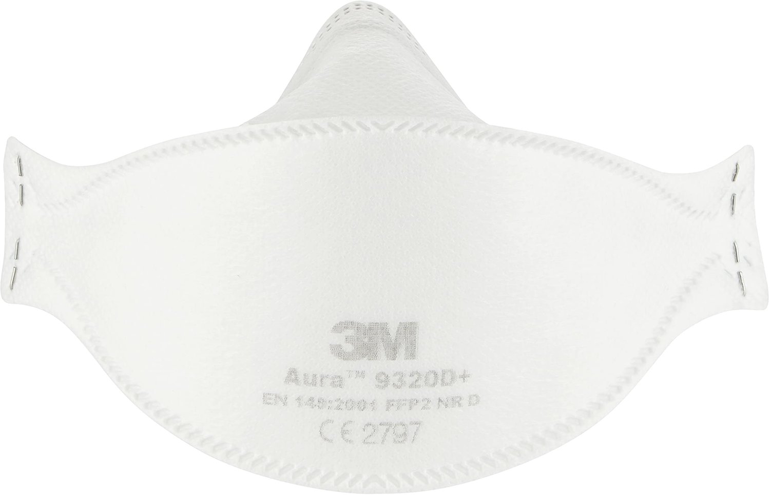 3M Aura 9320D+ FFP2 stofmasker, 5 stuks, zonder ventiel