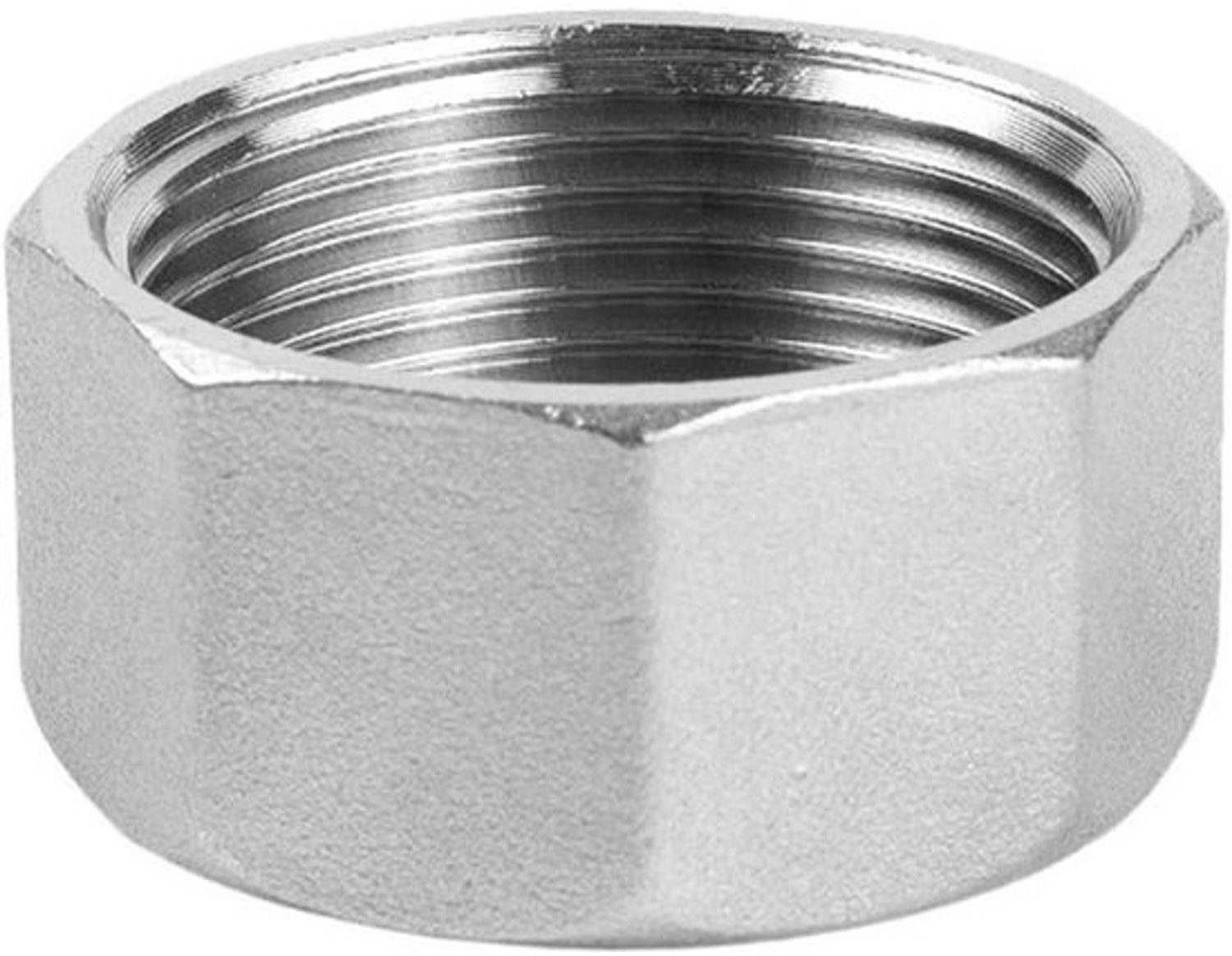 Pijpdop - Plug met binnendraad - Voor het afsluiten van leidingen - Zeshoekige vorm - G1/4 - Zwart