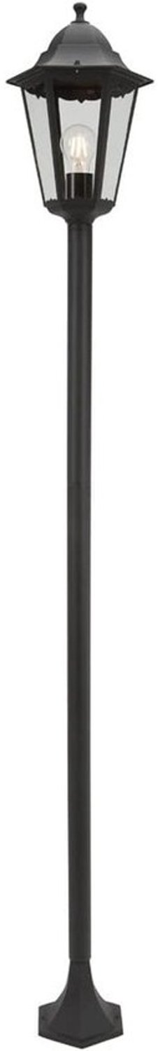 Klassieke zwarte lamppaal - 175 cm - Voor buiten