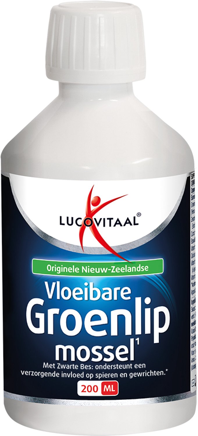Lucovitaal Groenlipmossel Vloeibaar 200 ml (THT 01-2027)