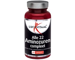 Lucovitaal Lucovitaal Alle 22 Aminozuren Compleet 60 capsules - 60 stuks