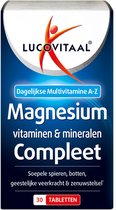 Lucovitaal Magnesium, Vitaminen & Mineralen Compleet 30 tabletten