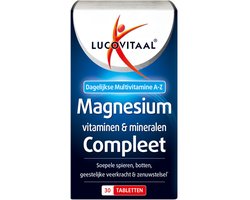 Lucovitaal Magnesium, Vitaminen & Mineralen Compleet 30 tabletten