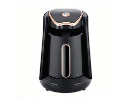 Turkse koffiemaker – Elektrische mokapot – Elektrisch koffiezetapparaat – Gemakkelijk thuis – 300 ml – 600 W – 220 V – Zwart