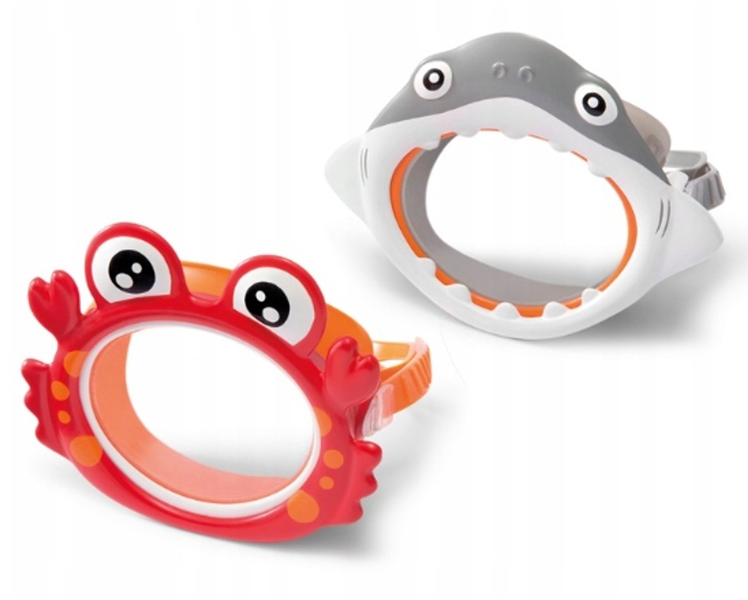 Kinder Duikbril - Haai of Krab - Zacht Siliconen