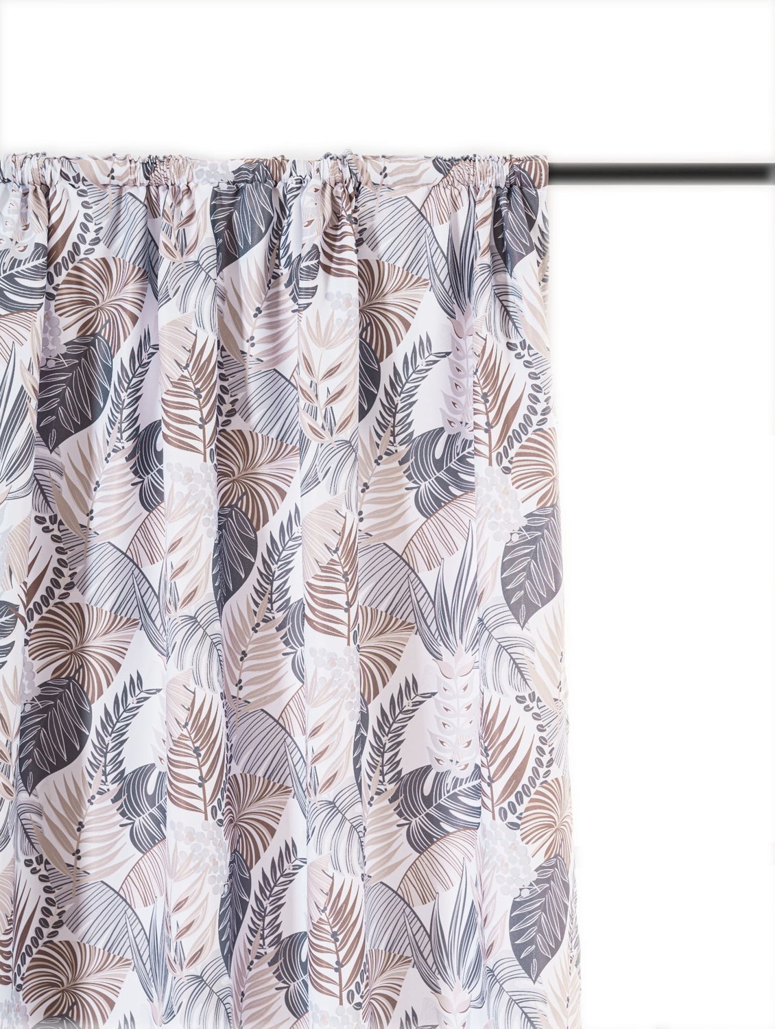 Matte Gordijn 140x270cm met Band - Exotische Bladeren