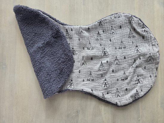 Kraammand | Baby | Kraam cadeau jongen | Handgemaakt | Autootje | Spuugdoek | Bijtring | — afbeelding 5