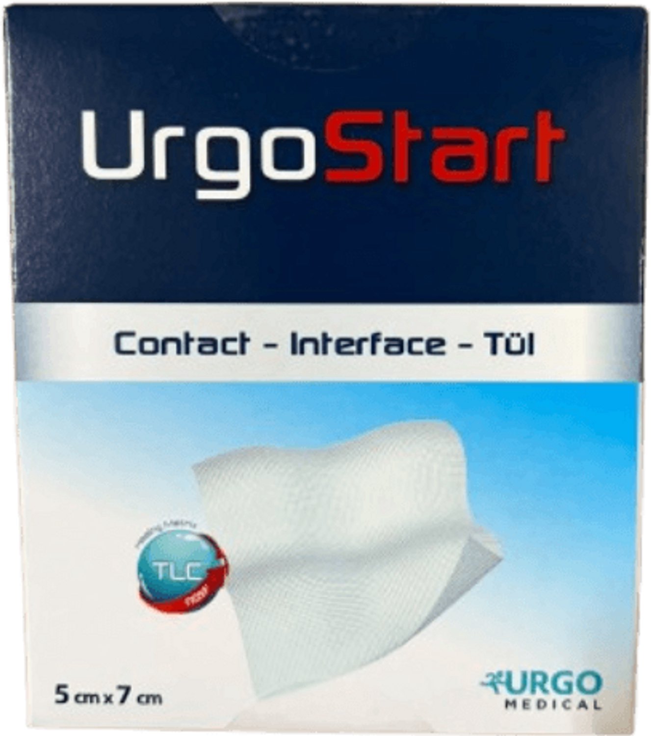 URGO - URGOSTART TUL - 5 X 7 CM - 10 stuks per doos