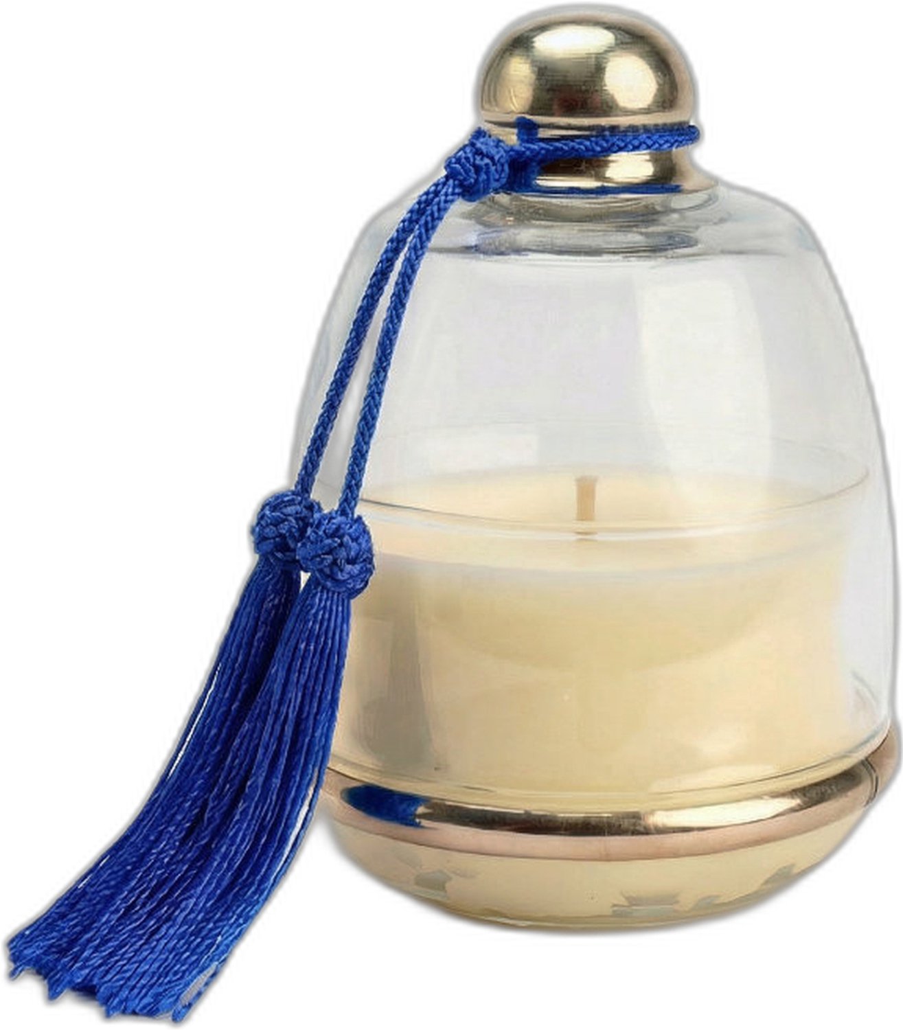 Côté Bougie geurkaars Cloche Bleu - Mandarine Majorelle Blauw