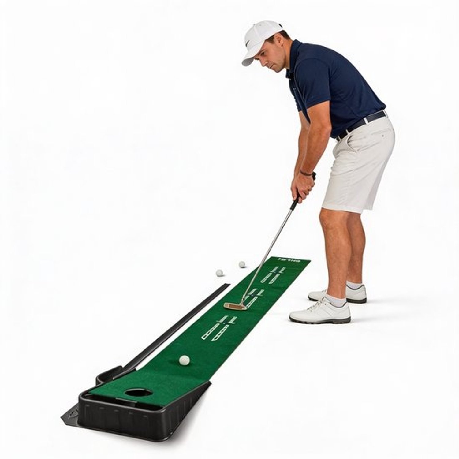 Indoor puttingmat voor thuis - groen