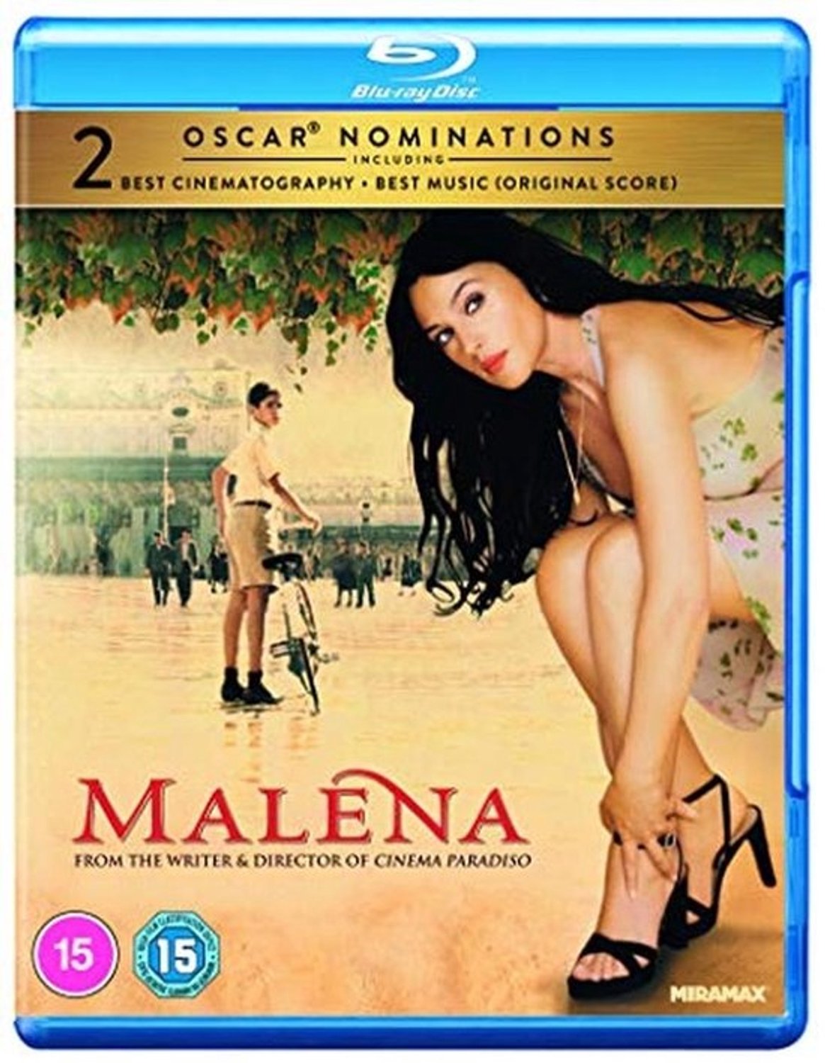 Malèna - Blu-Ray - Indringend verhaal over zelfontdekking en liefde tijdens oorlogstijd
