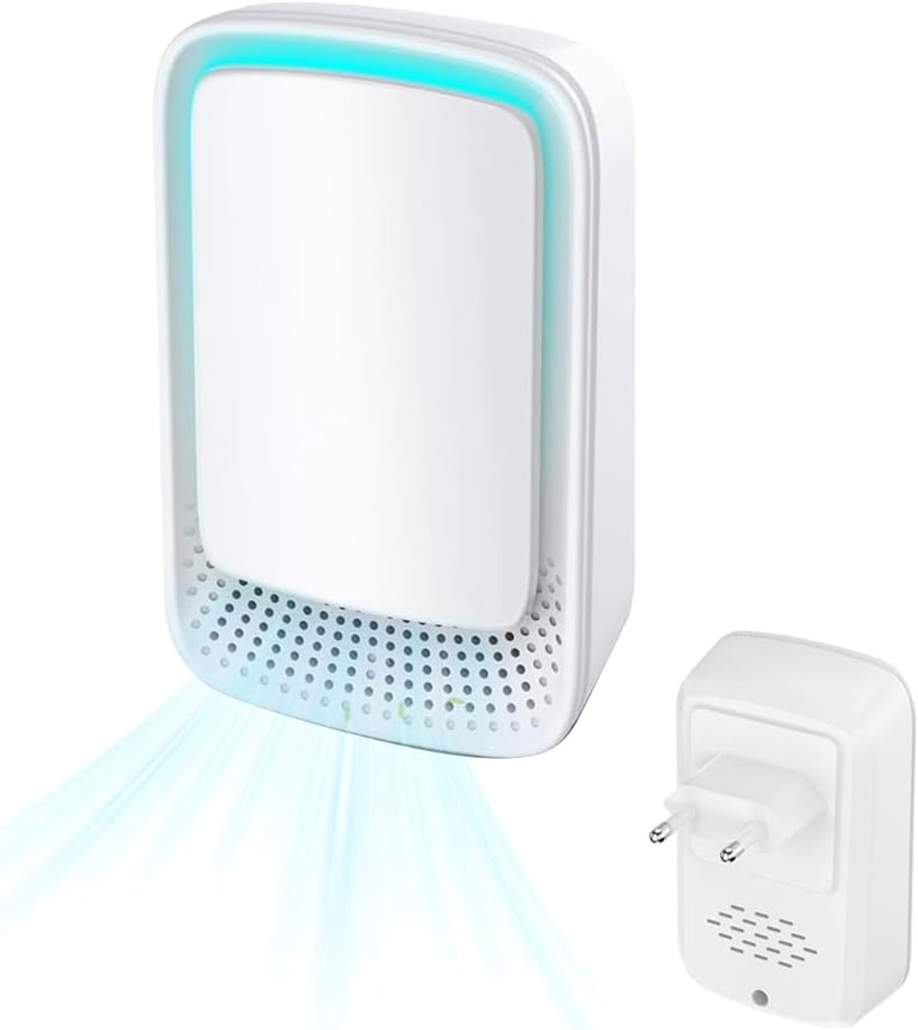 Luchtreiniger - Negatieve ionen - Plug-in voor frisse lucht - Effectief tegen sigarettenrook - ShopVlot