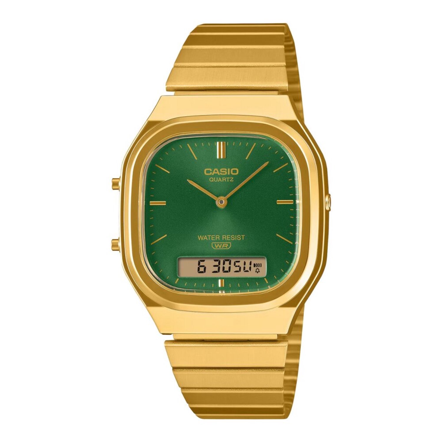 Casio - AQ-240EG-3AEF - Polshorloge - Unisex - Kwarts - Collection Retro