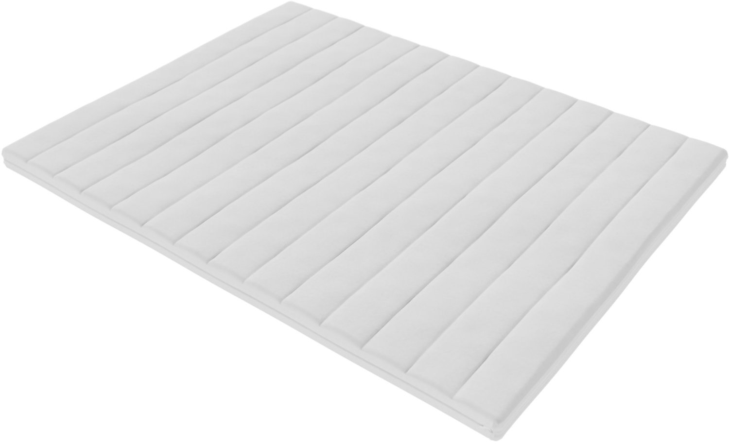 Toros Bedden Topper XXL Topmatras Topdek Bamboo Luxe Tijk 160 x 210 x 9cm Koudschuim HR45 Topper Topmatras Topdek 160x210 Wit