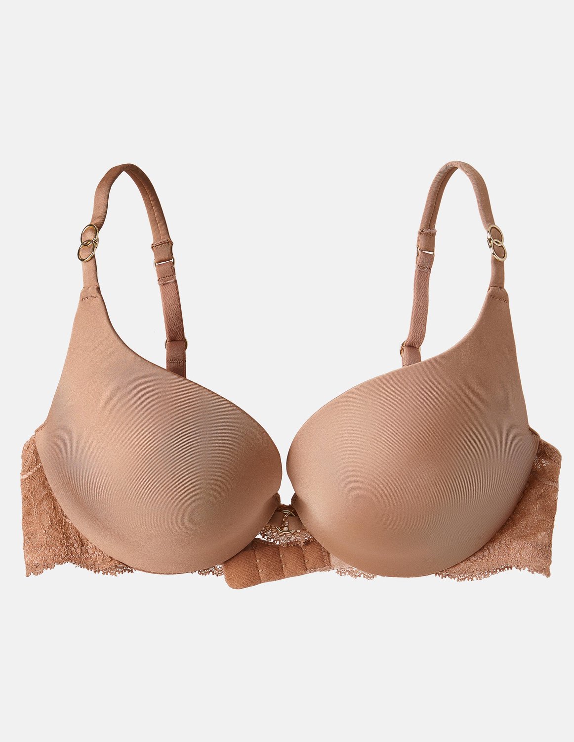 ESOTIQ Truly - Push-upbeha - Bruin - Gouden details Bruin;Goud