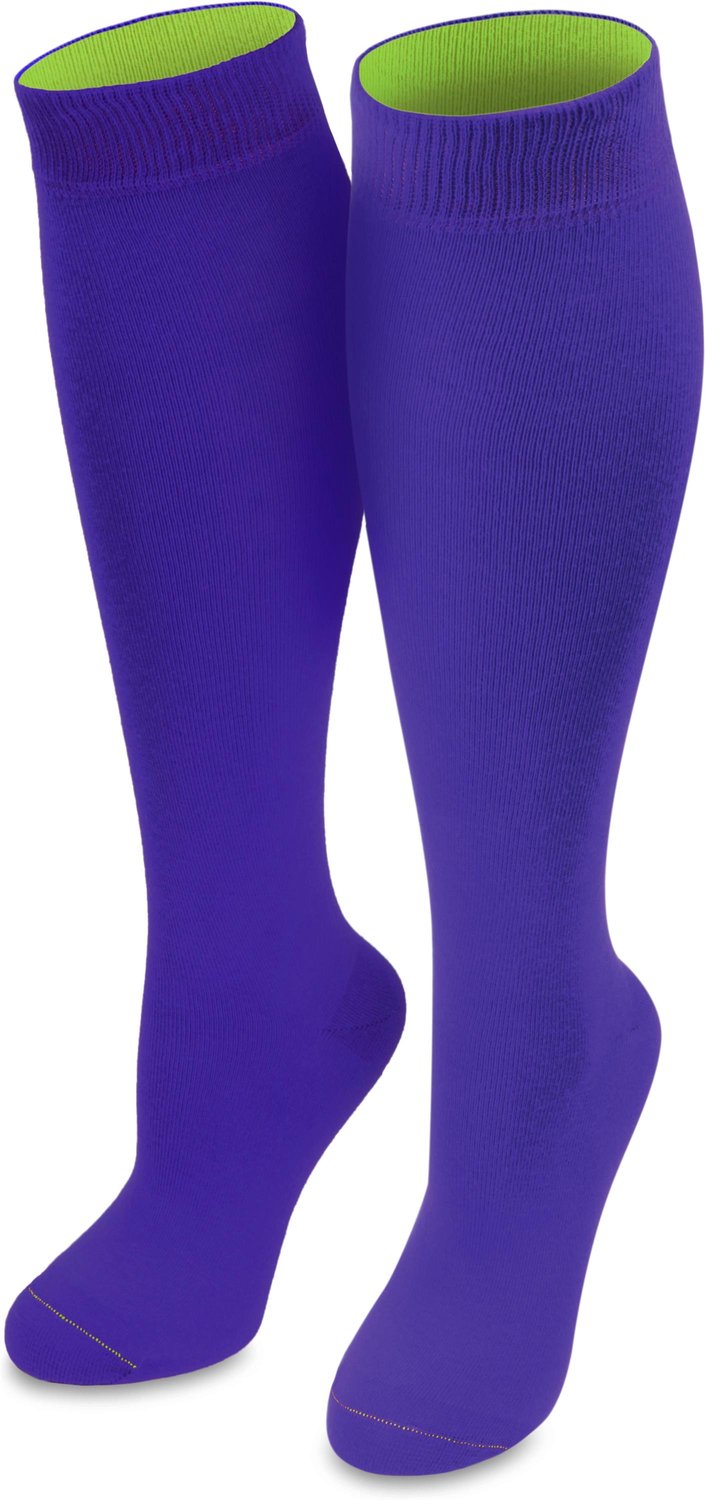 1 paar kniekousen „Bi-Color“