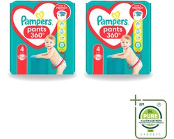 2 x Pampers – Luierbroekjes – Baby Dry Pants Maat 4 – 25 Luiers - Grootverpakking - Vaatwasstrips - Baby Luier - Droge Luier - Luier Voor Baby - Luier Maat 4 - Luier Voor 9-14 Kg