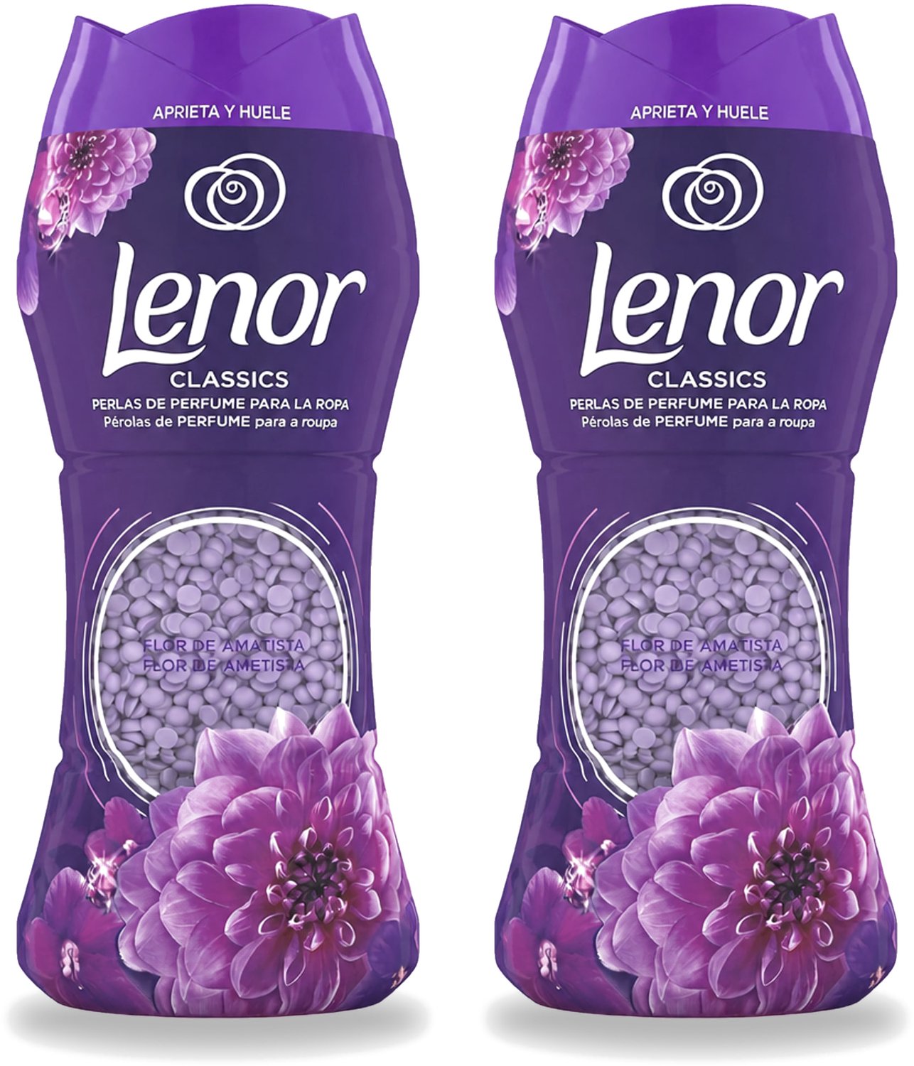 2 x Lenor Unstoppables – Geurbooster – Amethyst – 210 g - Voordeelverpakking - 2 stuks